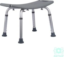 Ketchy Douchekruk - In Hoogte Verstelbaar - Douchekrukje - Roestvrij - 130kg Draagkracht - Comfortabel Zitkussen 20 Ketchy Douchekruk - In Hoogte Verstelbaar - Douchekrukje - Roestvrij - 130kg Draagkracht - Comfortabel Zitkussen -Badkamer Wijs 1200x1075