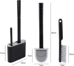 Lopoleis WC Borstel – Toiletborstel – Gesloten Bodem – WC Borstel Met Randreiniger – Siliconen – Zwart – WC Borstel Met Houder – Vrijstaand – Hangend – WC Borstel En Houder 16 Lopoleis WC Borstel – Toiletborstel – Gesloten Bodem – WC Borstel Met Randreiniger – Siliconen – Zwart – WC Borstel Met Houder – Vrijstaand – Hangend – WC Borstel En Houder -Badkamer Wijs 1200x1083 1