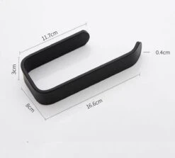 Merkloos Toiletrolhouder Zwart - Toiletrolhouder Zonder Boren - Zelfklevend - WC Rolhouder - WC Rol Houder 7 Merkloos Toiletrolhouder Zwart - Toiletrolhouder Zonder Boren - Zelfklevend - WC Rolhouder - WC Rol Houder -Badkamer Wijs 1200x1085 2