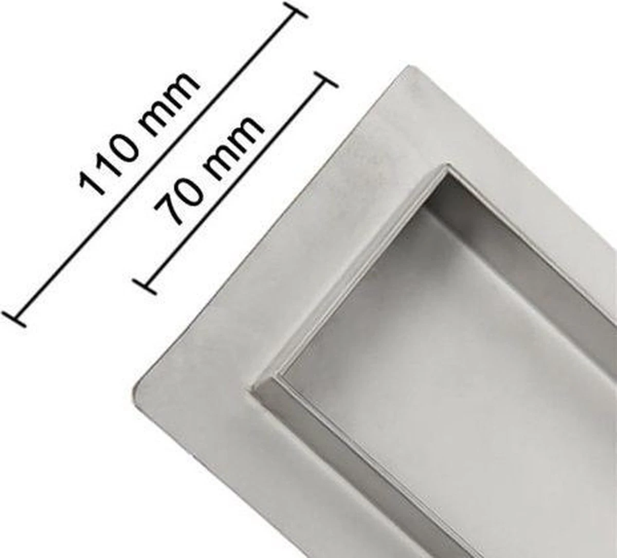 Aloni RVS Douchegoot Flens Met Uitneembaar Sifon 80cm 5 Aloni RVS Douchegoot Flens Met Uitneembaar Sifon 80cm - Afbeelding 3