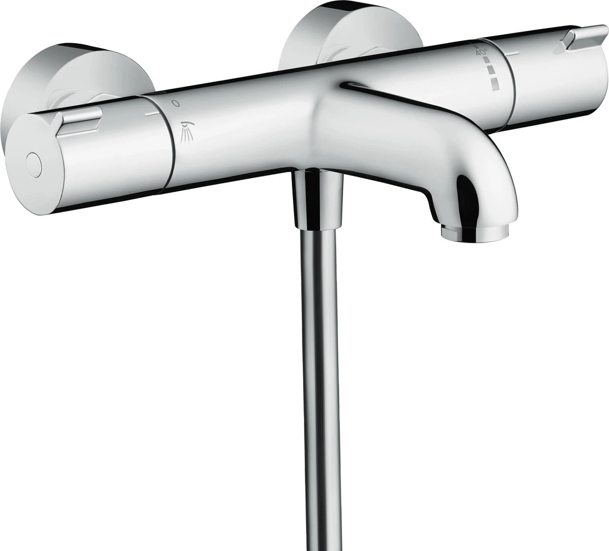 Hansgrohe Ecostat 1001CL Badthermostaat - Chroom 3 Hansgrohe Ecostat 1001CL Badthermostaat - Chroom