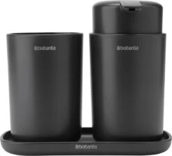 Brabantia ReNew Badkameraccessoires Set - 3-delig - Dark Grey -Badkamer Wijs 1200x1090 5