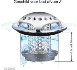 Afvoer Ontstopper- Haarvanger - Anti-Verstoppingen - Gootsteen Zeef - Haarfilter - RVS 18 Afvoer Ontstopper- Haarvanger - Anti-Verstoppingen - Gootsteen Zeef - Haarfilter - RVS -Badkamer Wijs 1200x1096 4