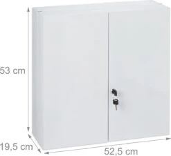 Relaxdays Medicijnkastje Afsluitbaar - Medicatiekastje - Badkamerkast Medicijnen - Wit 15 Relaxdays Medicijnkastje Afsluitbaar - Medicatiekastje - Badkamerkast Medicijnen - Wit -Badkamer Wijs 1200x1099 5