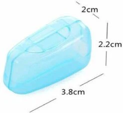 Merkloos 5x Tandenborstel Kapjes - Tandenborstel Beschermer - Opberg Doosje Tandenborstel - Tandenborstel Protector - Borstelbescherming - Tandenborstel Koker -Plastic Kapje - Kleur -Badkamer Wijs 1200x1101 3