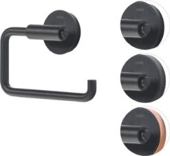 Tiger Urban - Toiletrolhouder Zonder Klep - Zwart -Badkamer Wijs 1200x1102 1