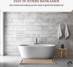 Homestic© Handdoekrek Zonder Boren - Antioch Stalen Handdoekhouder Voor In De Badkamer/Keuken/Camper/Tuin - 70x20x13 - Wit 15 Homestic© Handdoekrek Zonder Boren - Antioch Stalen Handdoekhouder Voor In De Badkamer/Keuken/Camper/Tuin - 70x20x13 - Wit -Badkamer Wijs 1200x1103 1