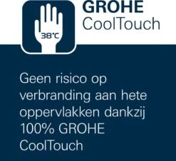 GROHE QuickFix Vitalio Joy 310 Regendouche - CoolTouch - Met Planchet - ø 31 Cm - Chroom -Badkamer Wijs 1200x1104 3