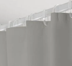 Sealskin Granada Douchegordijn 120x200 Cm - PEVA - Lichtgrijs 19 Sealskin Granada Douchegordijn 120x200 Cm - PEVA - Lichtgrijs -Badkamer Wijs 1200x1105