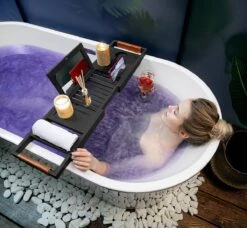 RelaxTub® Badplank - Badplank Voor In Bad - Badrek - Verstelbaar - Anti Slip - Badplank Zwart - Badplank Hout - Badrekje Inclusief Boekenhouder, Tablethouder & Spiegel 16 RelaxTub® Badplank - Badplank Voor In Bad - Badrek - Verstelbaar - Anti Slip - Badplank Zwart - Badplank Hout - Badrekje Inclusief Boekenhouder, Tablethouder & Spiegel -Badkamer Wijs 1200x1106 7