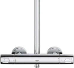 GROHE QuickFix Vitalio Joy 310 Regendouche - CoolTouch - Met Planchet - ø 31 Cm - Chroom -Badkamer Wijs 1200x1107 4