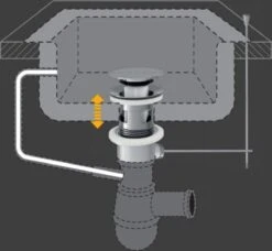 EQUATION - Inschroefbare Afvoer Met Trekstang - H85mm Tot H95mm -Badkamer Wijs 1200x1107 8