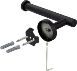 Design Toiletrolhouder - WC Rolhouder - RVS Mat Zwart - Incl. Schroeven 19 Design Toiletrolhouder - WC Rolhouder - RVS Mat Zwart - Incl. Schroeven -Badkamer Wijs 1200x1114