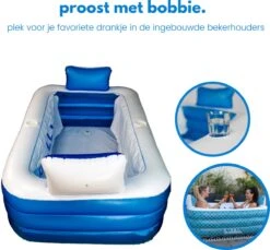 Bobbie. Blue - Opblaasbaar Ligbad Voor 2 Personen - Geschikt Voor Binnen En Buiten - Ijsbad - Zitbad - Zwembad - Badkamer - Bath Bucket 9 Bobbie. Blue - Opblaasbaar Ligbad Voor 2 Personen - Geschikt Voor Binnen En Buiten - Ijsbad - Zitbad - Zwembad - Badkamer - Bath Bucket -Badkamer Wijs 1200x1114 5
