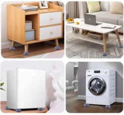 Wasmachine Demper – Trillingsdemper – Anti Slip – Schokdemper – Anti Tril – Wasmachine Voetjes – Vibratiedempers – Verhoger – 4 Stuks - Grijs 10 Wasmachine Demper – Trillingsdemper – Anti Slip – Schokdemper – Anti Tril – Wasmachine Voetjes – Vibratiedempers – Verhoger – 4 Stuks - Grijs -Badkamer Wijs 1200x1114 6