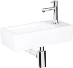 Differnz Helios Fonteinset - Wasbak Keramiek - Wit - Rechte Kraan - Chroom - Standaard Greep - 36 X 18 X 9 Cm 40 Differnz Helios Fonteinset - Wasbak Keramiek - Wit - Rechte Kraan - Chroom - Standaard Greep - 36 X 18 X 9 Cm -Badkamer Wijs 1200x1117