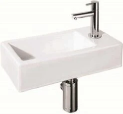 Differnz Helios Fonteinset - Wasbak Keramiek - Wit - Rechte Kraan - Chroom - Standaard Greep - 36 X 18 X 9 Cm 37 Differnz Helios Fonteinset - Wasbak Keramiek - Wit - Rechte Kraan - Chroom - Standaard Greep - 36 X 18 X 9 Cm -Badkamer Wijs 1200x1118