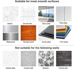 BOTC Handdoekhouder RVS - Handdoekhaakjes 2 In 1 RVS Zelfklevend - Rechthoekig Handdoek Haakjes - Handdoekhaak - Zwart -Badkamer Wijs 1200x1120 6