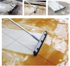 Vitamo™ Premium 2-in-1 Badkamer Vloerwisser Lang Met Ophangsysteem - Douchewisser Met Afdraaibare Wisser - Raamwisser - 180° Draaiend - Uitschuifbaar 70/125 CM - Grijs -Badkamer Wijs 1200x1120 8