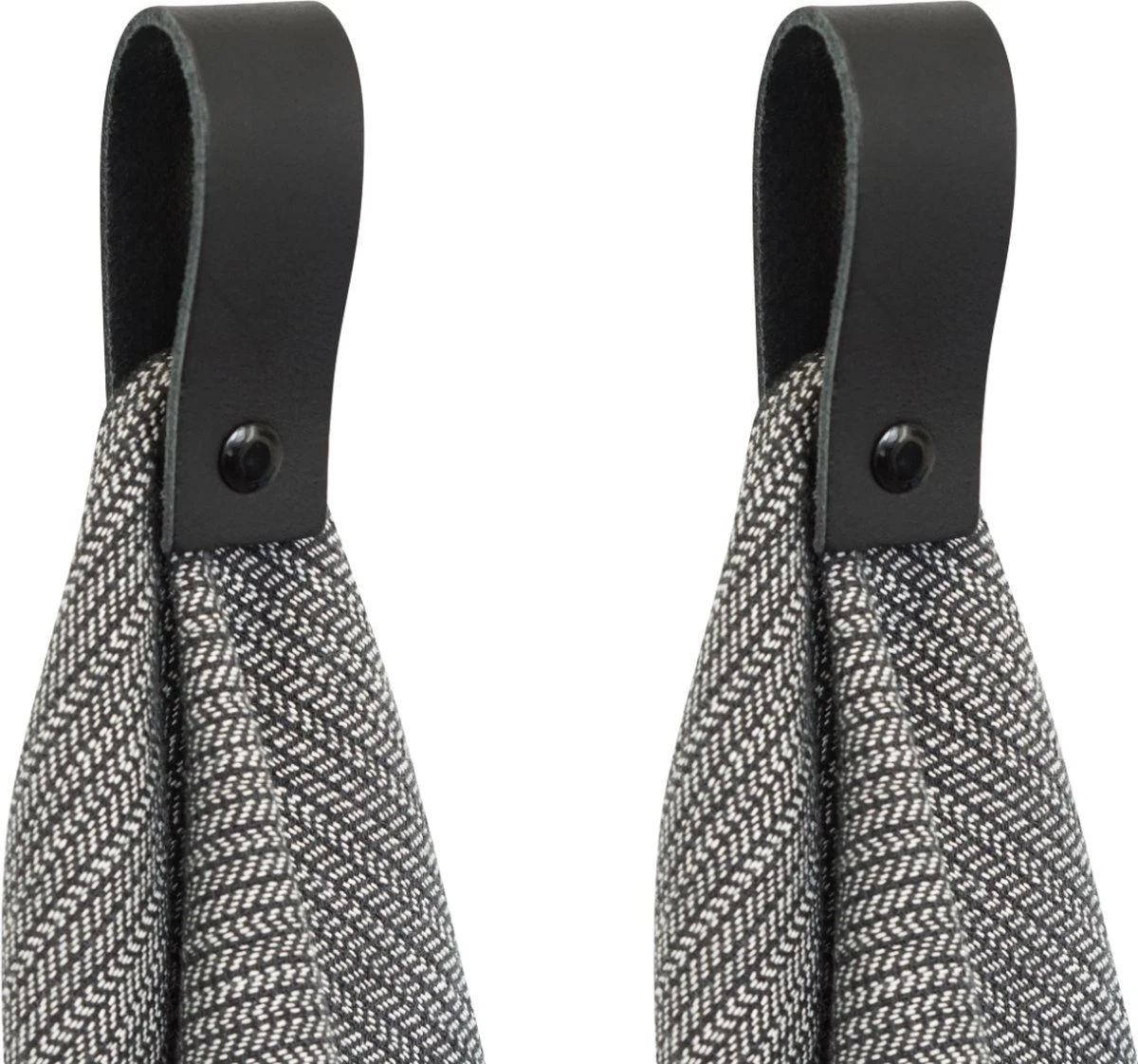 SETPRIJS - 2x Leren Magneet-lus - ZWART - Handles And More® (handdoekhaak - Handdoekhaakje - Handdoeklus - Handdoekhanger - Magnetische Handdoekhouder) 3 SETPRIJS - 2x Leren Magneet-lus - ZWART - Handles And More® (handdoekhaak - Handdoekhaakje - Handdoeklus - Handdoekhanger - Magnetische Handdoekhouder)