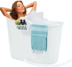 Zitbad Voor Volwassenen - Bath Bucket - Wit - 200L -Badkamer Wijs 1200x1122 5