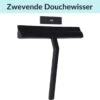 Douchewisser Zwart Met Magneetstrip - Badkamer Accessoires - Raamwisser - Trekker Douche - Silicone - 21cm X 20cm 1 Douchewisser Zwart Met Magneetstrip - Badkamer Accessoires - Raamwisser - Trekker Douche - Silicone - 21cm X 20cm -Badkamer Wijs 1200x1127 3