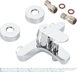 GROHE Eurosmart Cosmopolitan Badkraan - 15 Cm - Chroom -32831000 -Badkamer Wijs 1200x1128 7