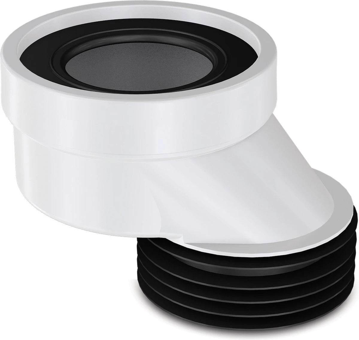 Aloni Toilet Afvoermanchet Excentrisch 6cm 3 Aloni Toilet Afvoermanchet Excentrisch 6cm