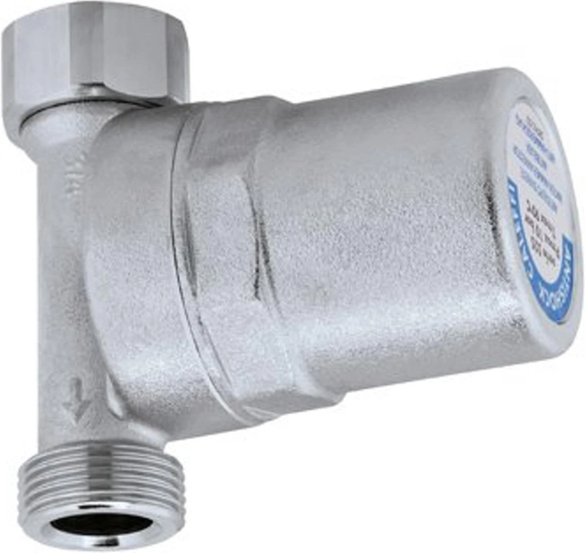 Caleffi Waterslagdemper 3/4x3/4 Wartel Kiwa Verchroomd 3 Caleffi Waterslagdemper 3/4x3/4 Wartel Kiwa Verchroomd