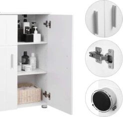 Nancy's Badkamerkast - Kolomkast - Badkamermeubel - Kast - Badkamermeubels 17 Nancy's Badkamerkast - Kolomkast - Badkamermeubel - Kast - Badkamermeubels -Badkamer Wijs 1200x1140 1