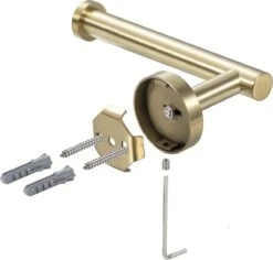 Toiletrol Houder Goud - WC Rol Houder Messing - Inclusief Montageset -Badkamer Wijs 1200x1145 2