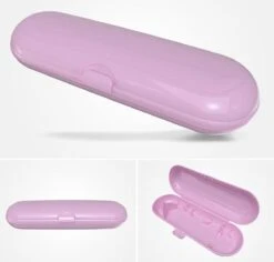 Elektrische Tandenborstel Opbergdoos Universeel - Reis Etui - Bescherm Koker - Roze - 1 Stuks -Badkamer Wijs 1200x1147 2