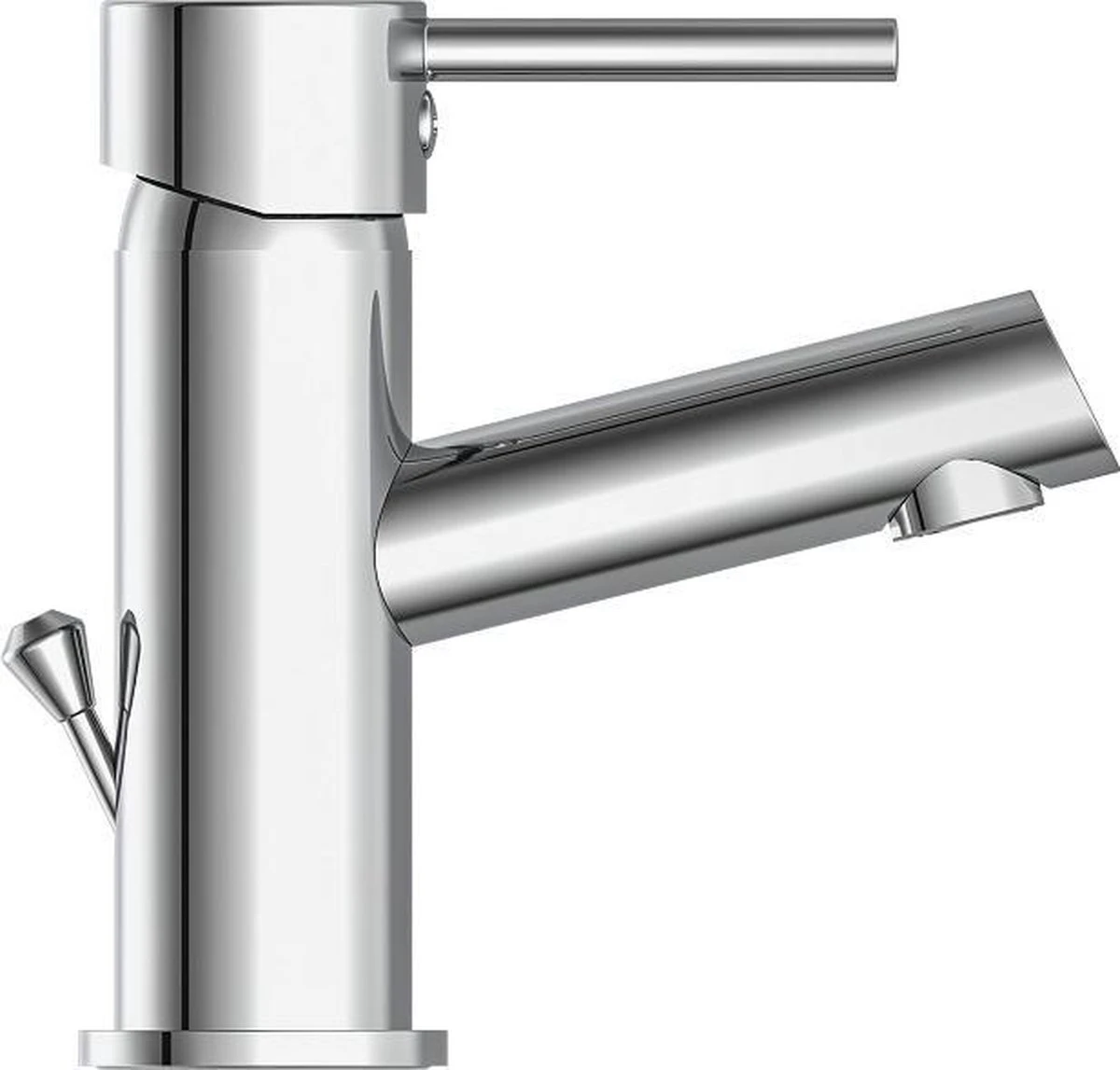 SCHÜTTE Laurana Wastafelkraan - Mengkraan - Met Waste - Chroom 3 SCHÜTTE Laurana Wastafelkraan - Mengkraan - Met Waste - Chroom