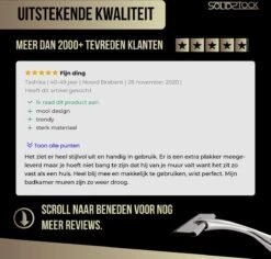 Douchewisser Rvs - Luxe Trekker Douche - Raamwisser Met Ophanghaak - Douchetrekker - Niet Boren - Chroom -Badkamer Wijs 1200x1148 1