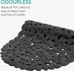 Navaris Badmat Anti-slip Voor Badkuip - Langwerpige Douchemat 99 X 39 Cm Met Steenmotief - Stijlvolle Badkuipmat Met Zuignappen - Zwart 13 Navaris Badmat Anti-slip Voor Badkuip - Langwerpige Douchemat 99 X 39 Cm Met Steenmotief - Stijlvolle Badkuipmat Met Zuignappen - Zwart -Badkamer Wijs 1200x1150 10