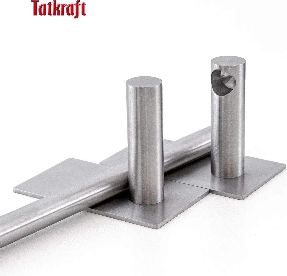 Tatkraft John - Zelkflevende Handdoekstang - Vaatdoek/Keukengerei/Handdoeken Stang Houder Rek Handdoekenrek Muur Steun - Wand Ophangsysteem Voor In De Keuken/Badkamer/Keukenkast - Handdoekrek Handdoekenstang - Zonder Boren - Geborsteld RVS - 40CM 9 Tatkraft John - Zelkflevende Handdoekstang - Vaatdoek/Keukengerei/Handdoeken Stang Houder Rek Handdoekenrek Muur Steun - Wand Ophangsysteem Voor In De Keuken/Badkamer/Keukenkast - Handdoekrek Handdoekenstang - Zonder Boren - Geborsteld RVS - 40CM - Afbeelding 7