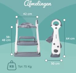 Premium Toiletzitting Voor Kinderen Met Een Trap Van BEARTOP | Antislip | Toilethoogte 38-42cm | Stabieler Ontwerp 2021 | Tot 75kg | Toilettrainer, Toiletzitting, Trainer 9 Premium Toiletzitting Voor Kinderen Met Een Trap Van BEARTOP | Antislip | Toilethoogte 38-42cm | Stabieler Ontwerp 2021 | Tot 75kg | Toilettrainer, Toiletzitting, Trainer -Badkamer Wijs 1200x1153 24