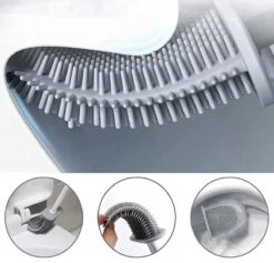 WC Borstel – Siliconen – Zwart – WC Borstel Met Houder – Vrijstaand – Hangend – WC Borstel En Houder – WC Borstel Zwart -Badkamer Wijs 1200x1153 8