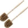 2x Stuks Houten Wc/toiletborstels Bruin 36 Cm - Toilet/badkameraccessoires Wc-borstels -Badkamer Wijs 1200x1155 4