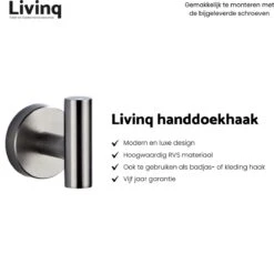 Toiletaccessoireset Gun Metal 4-delig - Luxe Toilet Set - Toiletborstel Met Houder - Toiletrolhouder Met Klep - Reserverolhouder - Handdoekhaak - Gunmetal Badkamer Accessoires 10 Toiletaccessoireset Gun Metal 4-delig - Luxe Toilet Set - Toiletborstel Met Houder - Toiletrolhouder Met Klep - Reserverolhouder - Handdoekhaak - Gunmetal Badkamer Accessoires -Badkamer Wijs 1200x1156 12