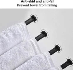 BOTC Handdoekrek - 5-armig Handdoekhouder - Handdoekstang - 180 Graden Verstelbaar - Badkamer - Zwart 10 BOTC Handdoekrek - 5-armig Handdoekhouder - Handdoekstang - 180 Graden Verstelbaar - Badkamer - Zwart -Badkamer Wijs 1200x1162 2
