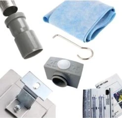 Douchegoot RVS FLENS - 80 CM - Met Uitneembaar Sifon & Uitneembaar Haarfilter -Badkamer Wijs 1200x1162 5