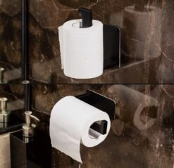 Merkloos Novalits - RVS Toiletrolhouder Zonder Boren - WC Rolhouder Zelfklevend - Inclusief RVS Handdoekhaakje - Zwart 14 Merkloos Novalits - RVS Toiletrolhouder Zonder Boren - WC Rolhouder Zelfklevend - Inclusief RVS Handdoekhaakje - Zwart -Badkamer Wijs 1200x1163 4