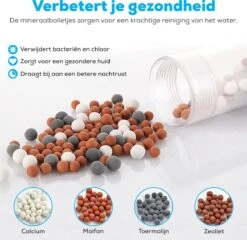 Waterbesparende Ionische Douchekop Met Slang En Houder - Handdouche - 3 Standen - Regendouche -Badkamer Wijs 1200x1164 12