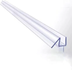 Minismus Douchedeurafdichting Met Waterkering (2 Strips Van 1 Meter, Makkelijk Inkortbaar) - Waterstopper Geschikt Voor Glas Van 6 Tot 8 Mm - Douchedorpel - Lekstrip Voor Horizontale Bevestiging -Badkamer Wijs 1200x1164 15