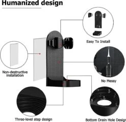 Tandenborstelhouder - Houder Elektrische Tandenborstel - Kleur Zwart - Zonder Boren - Geschikt Voor Oral B Toothbrush - Zelfklevend Hangende Houder 11 Tandenborstelhouder - Houder Elektrische Tandenborstel - Kleur Zwart - Zonder Boren - Geschikt Voor Oral B Toothbrush - Zelfklevend Hangende Houder -Badkamer Wijs 1200x1165 10