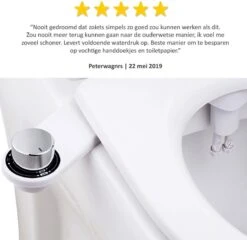 Bidet Handdouche Toilet Sproeier Shattaf Sprayer WC Papier Besparend - Dubbel Spray Koud Water - Badkamer Accessoires - Freshole® -Badkamer Wijs 1200x1167 16