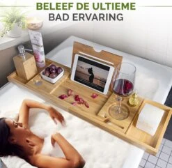 Krexs - Badplank – Badbrug - Badplank Voor In Bad – Badrekje - Badtafel - Badkuip Plank - Bamboe Badplank 16 Krexs - Badplank – Badbrug - Badplank Voor In Bad – Badrekje - Badtafel - Badkuip Plank - Bamboe Badplank -Badkamer Wijs 1200x1169 1