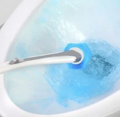 SuperClean Vrijstaande Wc Borstel - Inclusief 8 Pads -Badkamer Wijs 1200x1170 3