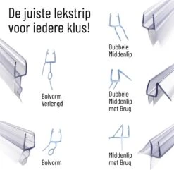 Simple Fix Douchestrip - Douchedeurafdichting - Dorpel - Waterkering - Lekstrip - 100cm Lang - 8mm Glasdikte 13 Simple Fix Douchestrip - Douchedeurafdichting - Dorpel - Waterkering - Lekstrip - 100cm Lang - 8mm Glasdikte -Badkamer Wijs 1200x1171 10